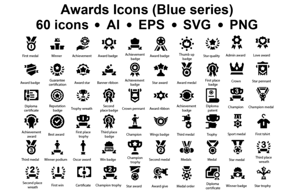 Awards Icons: Elevating Visual Communication Through Meticulous Design