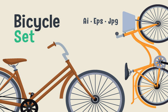 Bicycle Set: Integrating Scalable Vector Illustrations into Professional Workflows