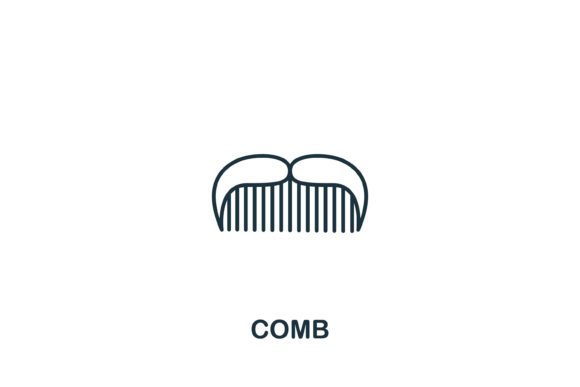 Comb Icon from Barber Shop Collection: A Practical Guide for Designers