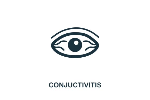 Conjunctivitis Icon: A Versatile Design Resource for Web and Visual Projects