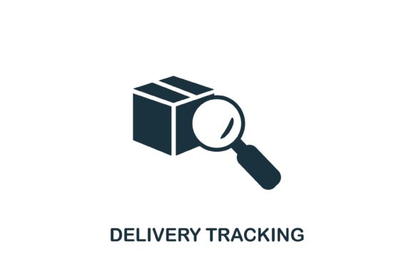 Delivery Tracking Icon: Clean Design for Modern Projects