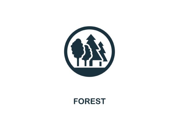 Elevating Visual Communication with the Forest Icon from Australia Collection