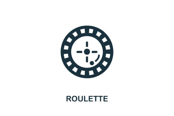 Roulette Icon: A Versatile Design Asset